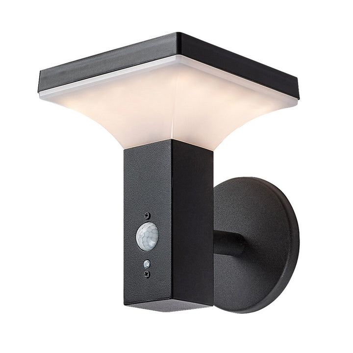 Rabalux Lamp, Wall-Mounted, Outdoor, Solar-Powered, IP44, 4W LED, Geleen, 2 pieces