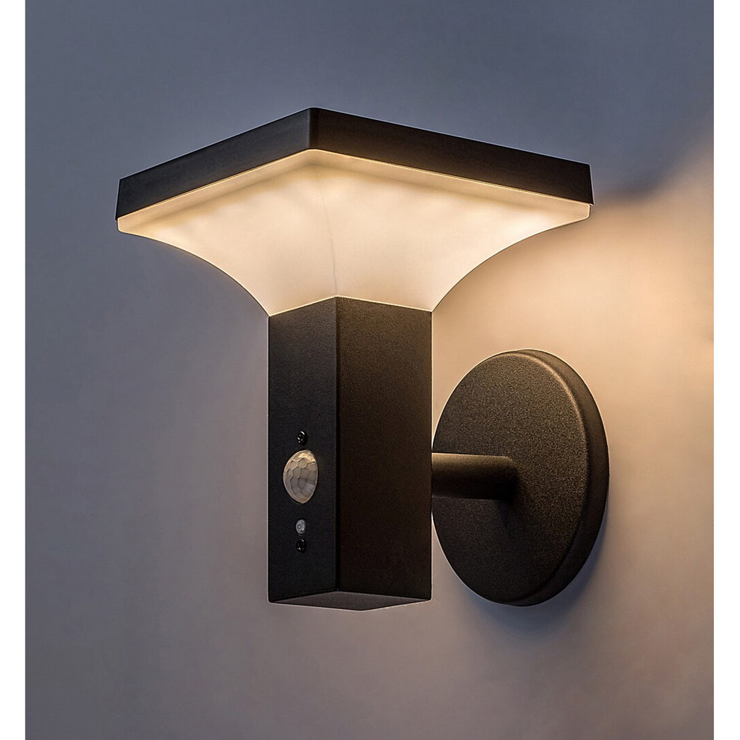 Rabalux Lamp, Wall-Mounted, Outdoor, Solar-Powered, IP44, 4W LED, Geleen, 4 pieces
