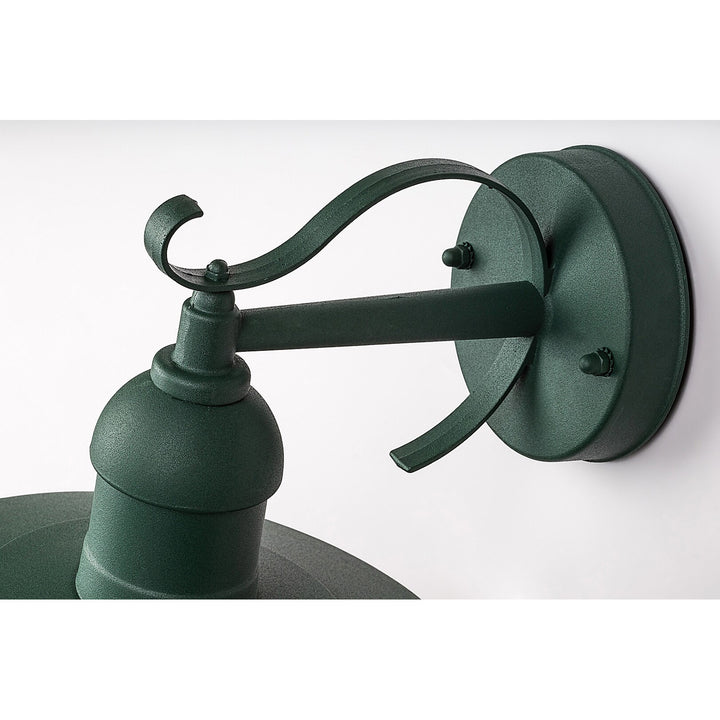 Rabalux Wall Sconce, Outdoor, IP44, E27, max 60W, Green, Oslo, 2 pieces