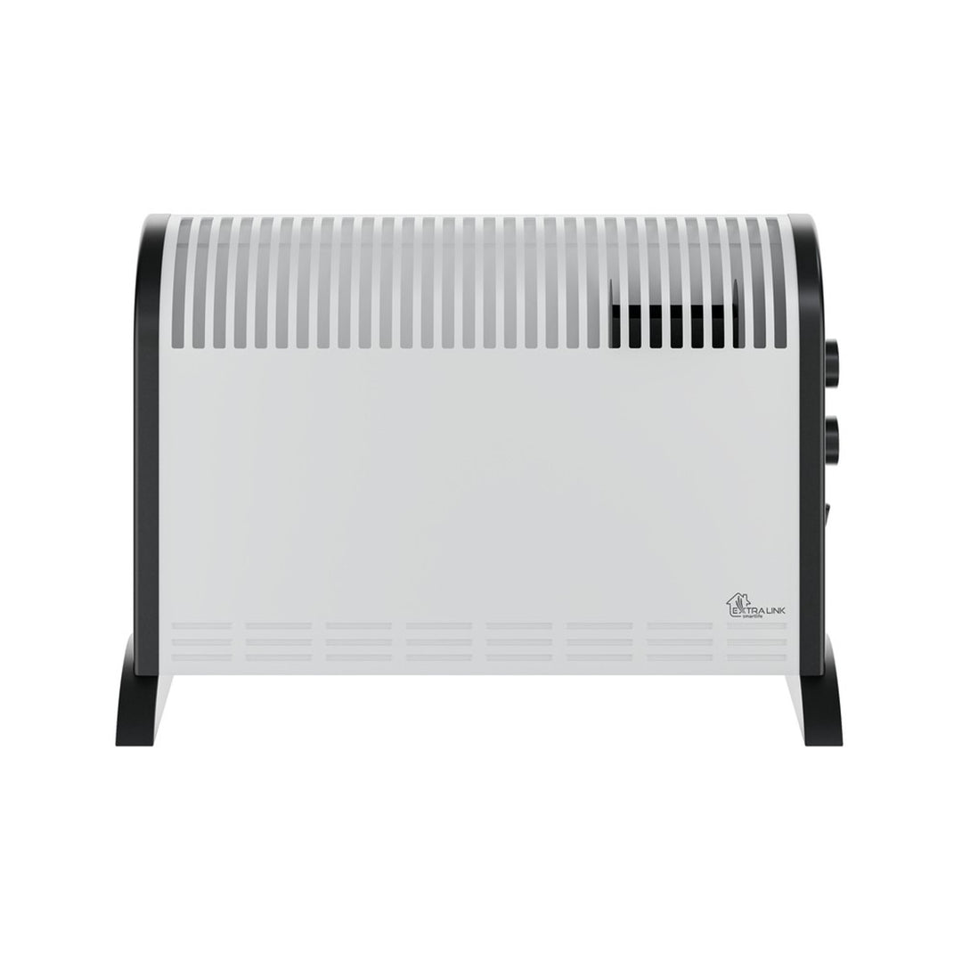 Extralink electric convection heater, 2000W, built-in fan for heat distribution, 3-level temperature control, turbo mode, LCV-06