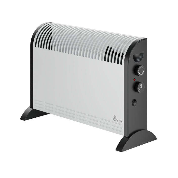 Extralink electric convection heater, 2000W, built-in fan for heat distribution, 3-level temperature control, turbo mode, LCV-06
