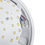 Maclean LED Light with Motion Sensor, PIR Sensor, White, 15W, IP54, 1100 lm, Neutral White, MCE291 W, 2 pieces