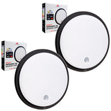 Maclean LED Light with Motion Sensor, PIR Sensor, Black, 10W, IP65, 1000 lm, Neutral White, MCE525 B, 2 pieces