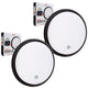 Maclean LED Light with Motion Sensor, PIR Sensor, Black, 10W, IP65, 1000 lm, Neutral White, MCE525 B, 2 pieces