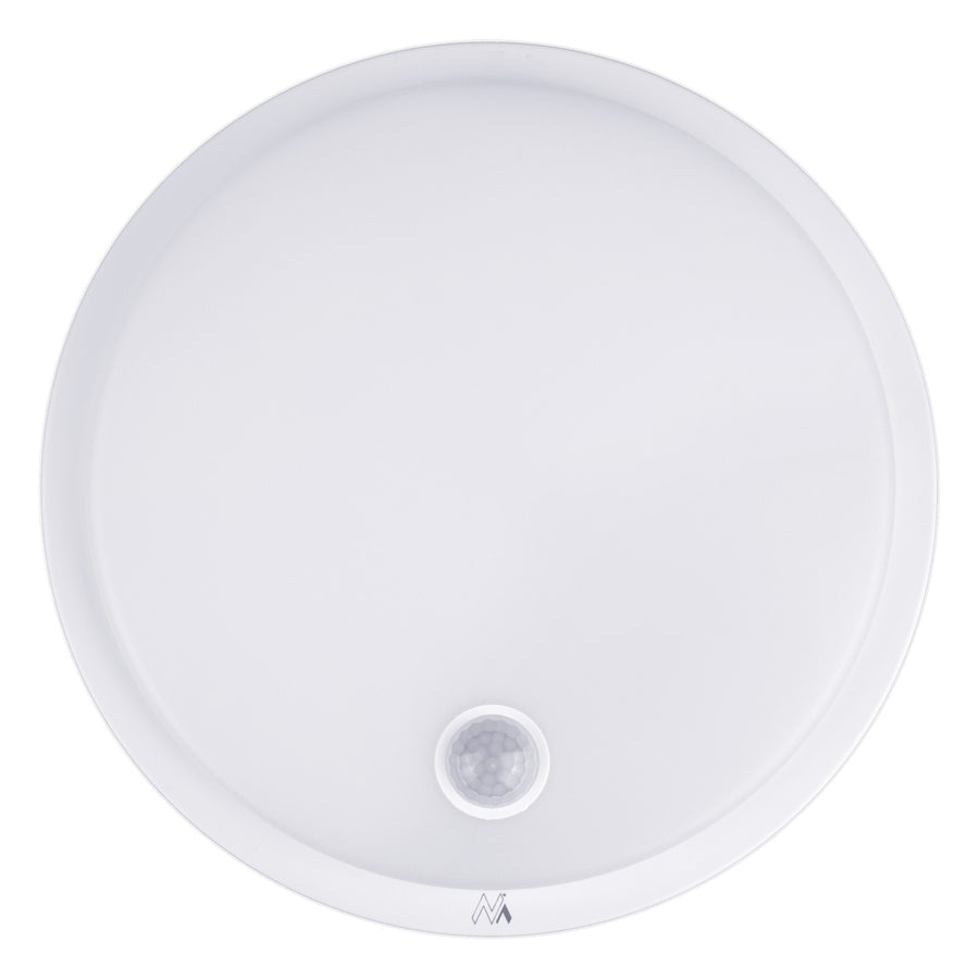 Maclean LED Light with Motion Sensor, PIR Sensor, White, 10W, IP65, 1000 lm, Neutral White, MCE525 W, 2 pieces