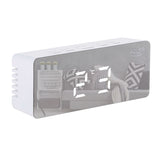 Adler AD 1189 W Alarm Clock with LED Display and Thermometer + 3 Varta Industrial AAA Alkaline Batteries
