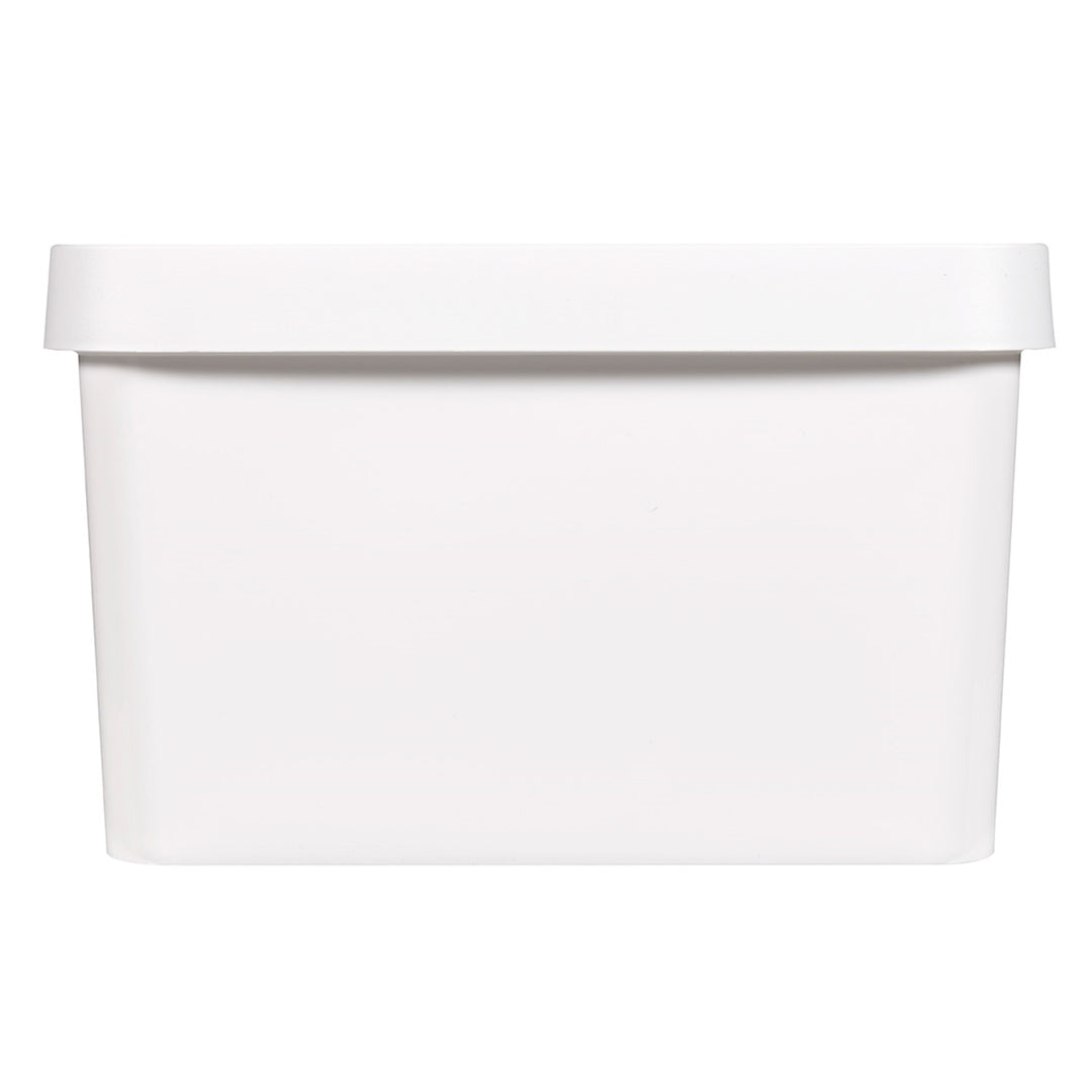 Curver Infinity 17L White Storage Container with Lid, 4-Pack