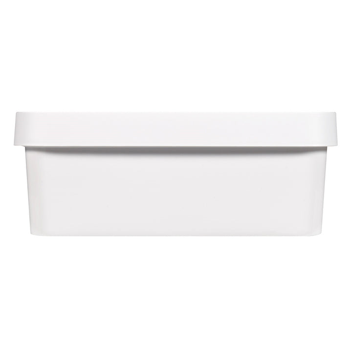 Curver Infinity 11L White Storage Container with Lid, 2-Pack