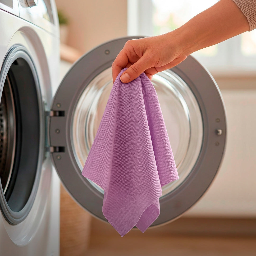 Vileda Actifibre Pro Kitchen Microfiber Cloth, PVA Coating, Machine Washable up to 60°C, 183303, 3 pieces