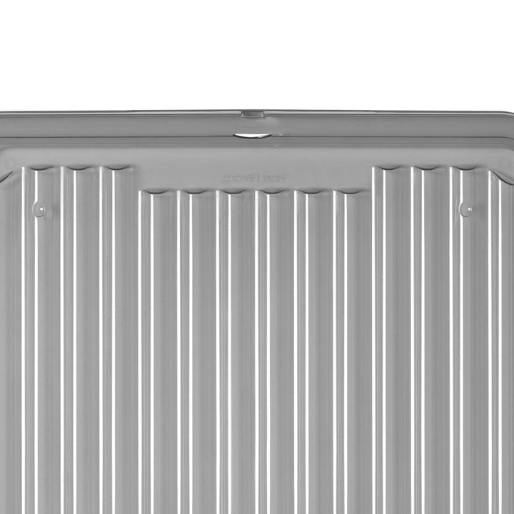 Moxom SolidStore container, 80L capacity, gray, snap-on lid, with wheels, BPA-free, 04-0217, 2 pieces
