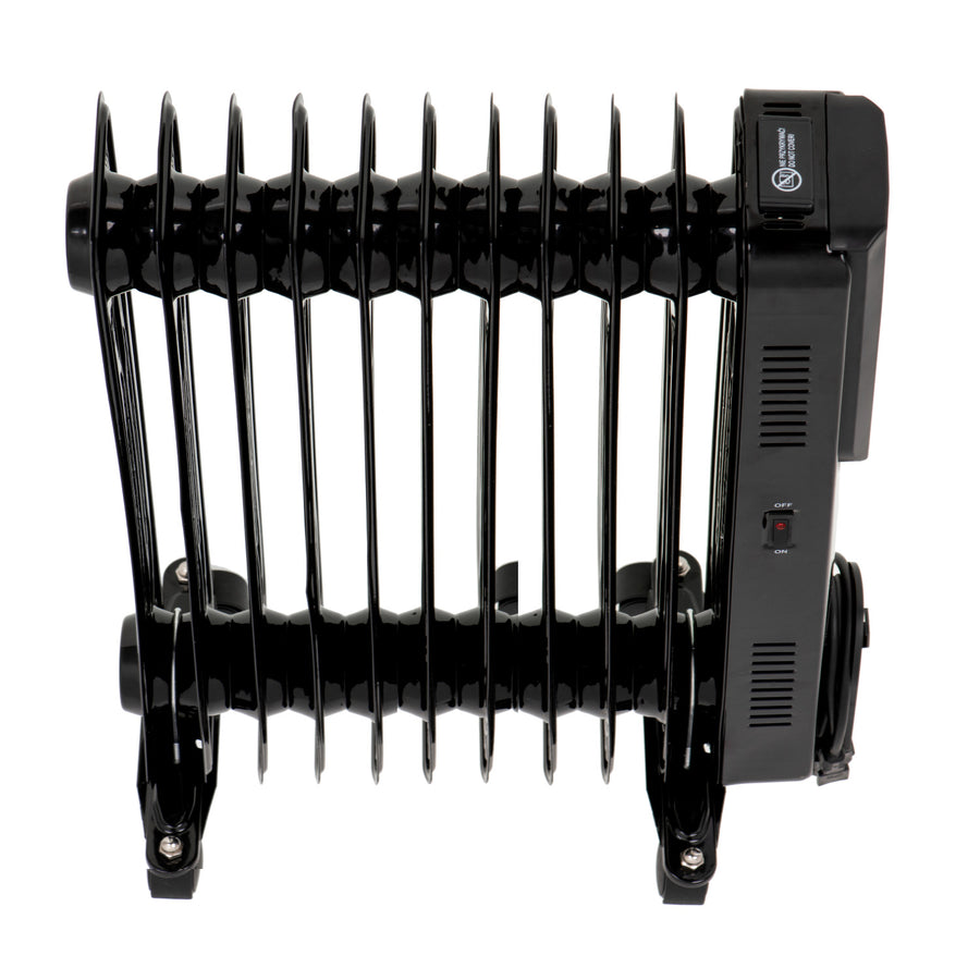 Oil-filled radiator, 11 fins, 2500W, remote control, LED display, thermostat, Camry CR 7813