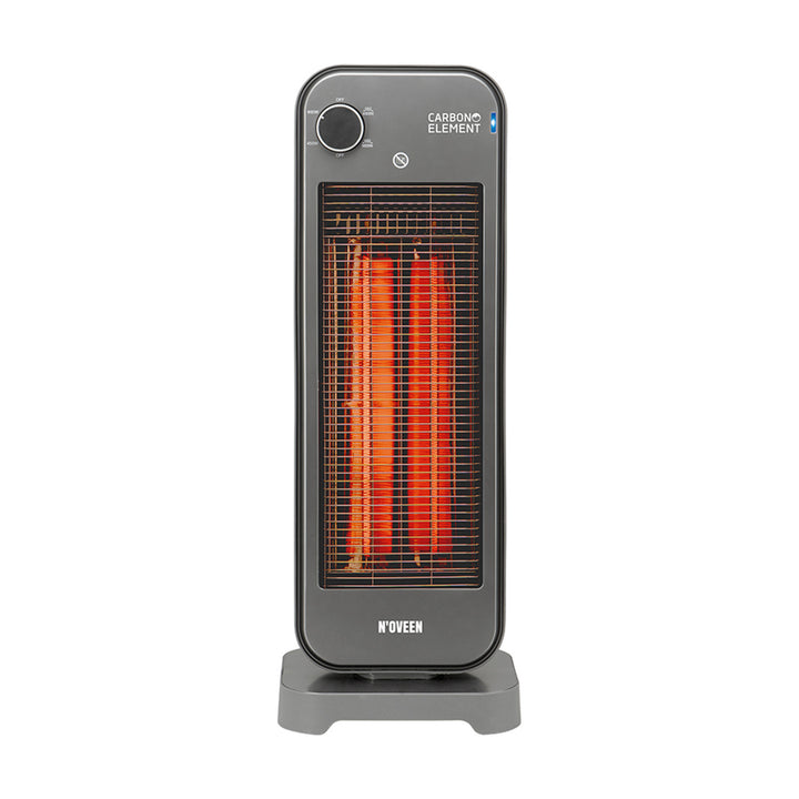 Radiant Heater, Infrared 900W, 2 Heat Settings, Noveen