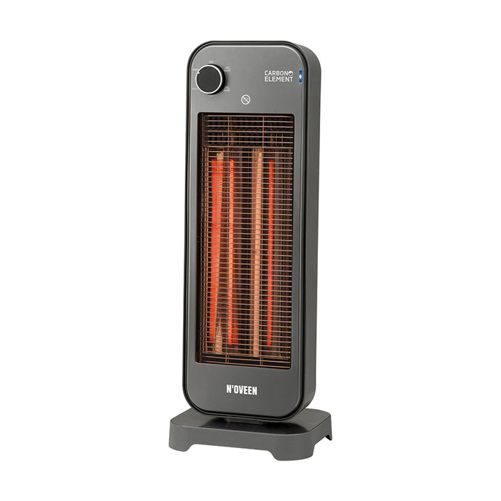 Radiant Heater, Infrared 900W, 2 Heat Settings, Noveen