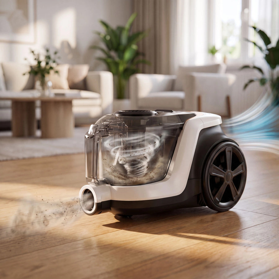 LOVIO VacuuFlex L PRO LVCVC004 Bagless Vacuum Cleaner, 899W, 3L, with Remote Control