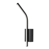 Tilmann Indoor Wall Sconce, Black, 10W LED, 550 lm, 4000K, H36 cm, IP44, Touch-Activated, 75088