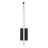 Tilmann Indoor Wall Sconce, Black, 10W LED, 550 lm, 4000K, H36 cm, IP44, Touch-Activated, 75088