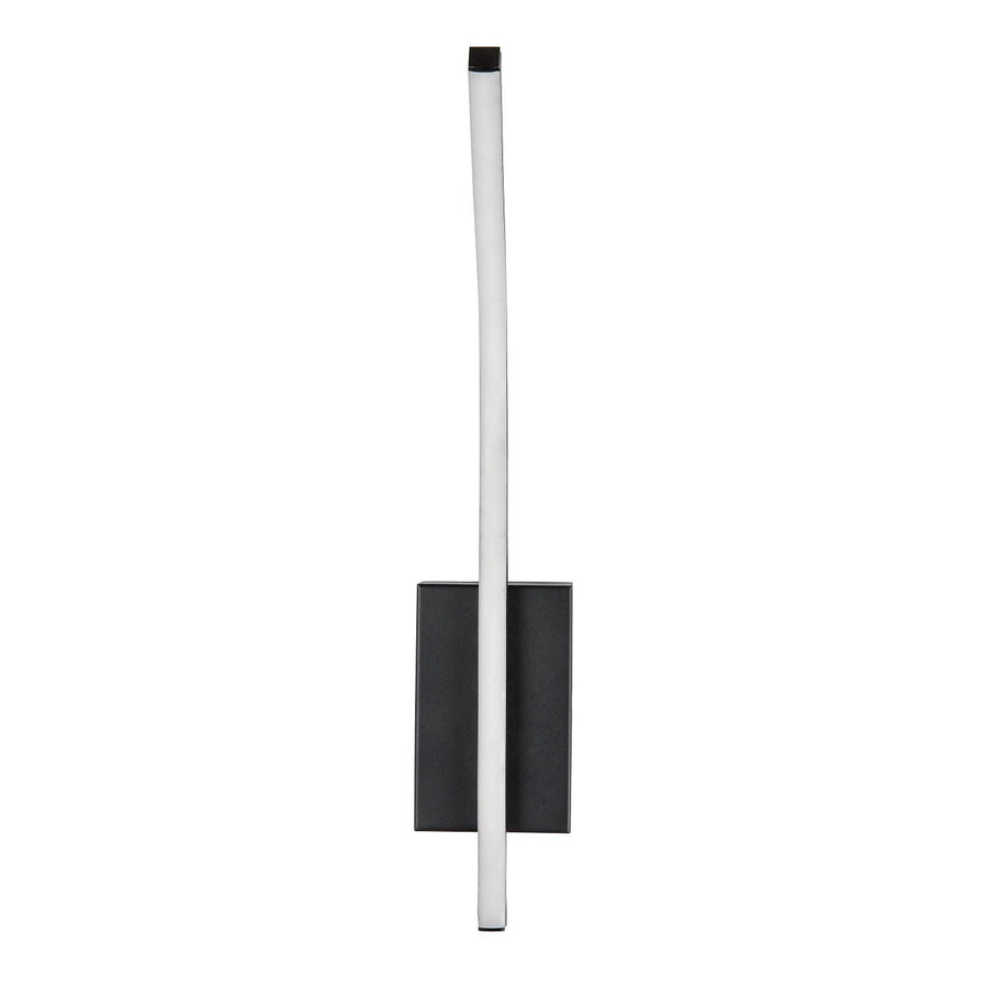 Tilmann Indoor Wall Sconce, Black, 10W LED, 550 lm, 4000K, H36 cm, IP44, Touch-Activated, 75088