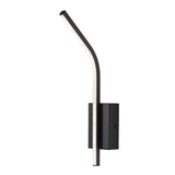 Tilmann Indoor Wall Sconce, Black, 10W LED, 550 lm, 4000K, H36 cm, IP44, Touch-Activated, 75088