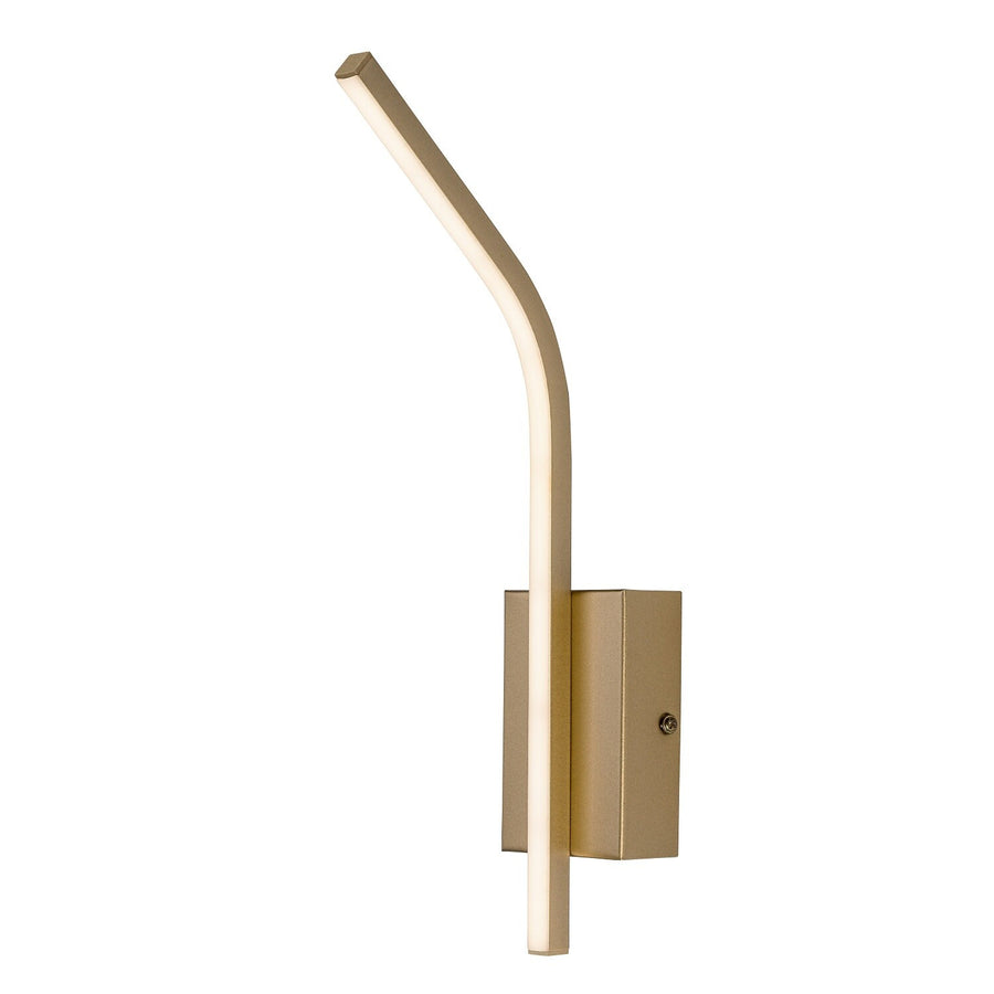 Tilmann Indoor Wall Sconce, Gold, 10W LED, 550 lm, 4000K, H36 cm, IP44, Touch-Activated, 75089