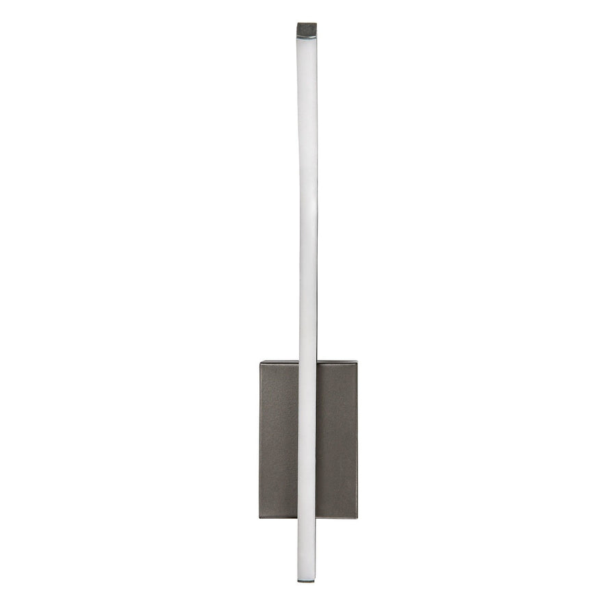 Tilmann Indoor Wall Sconce, Gunmetal, 10W LED, 550 lm, 4000K, H36 cm, IP44, Touch Control, 75,000