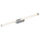 Tenebra Indoor Wall Sconce, 8W LED, 1000 lm, 4000 K, L60 cm, IP44, Chrome, 75095