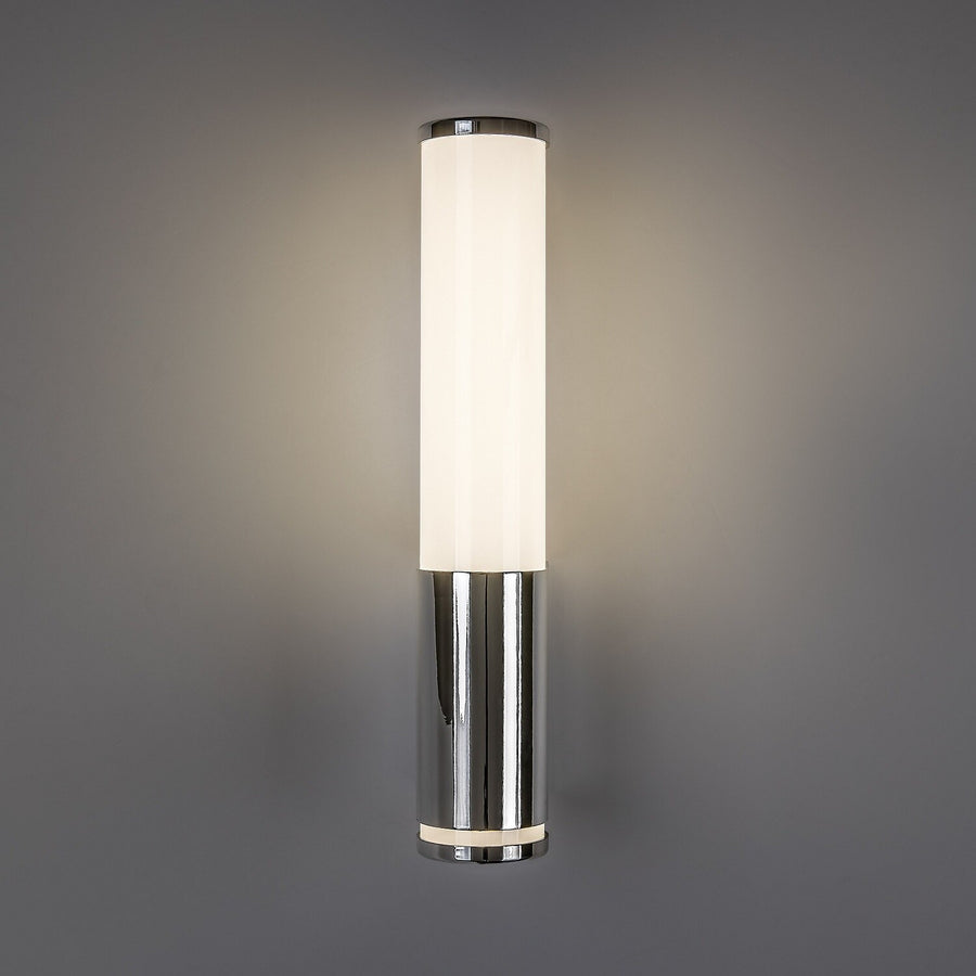 Tenero Indoor Wall Sconce, LED 6W, 4000K, 600 lm, H 29 cm, Chrome, IP44, 75100