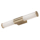 Bathroom Wall Sconce, Calyn, LED 8W, 4000K, 620 lm, L40 cm, Gold, IP44, 75104