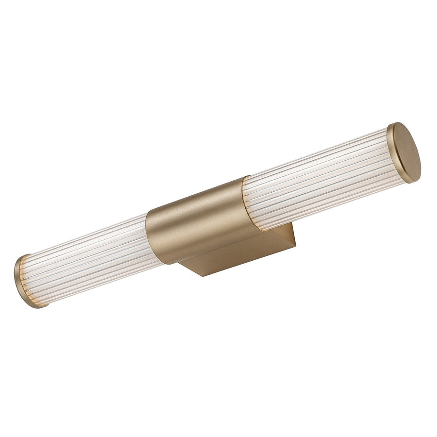 Bathroom Wall Sconce, Calyn, LED 8W, 4000K, 620 lm, L40 cm, Gold, IP44, 75104