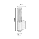 Bathroom Wall Sconce, Calyn, LED 6W, 4000K, 530 lm, H29 cm, Gold, IP44, 75106