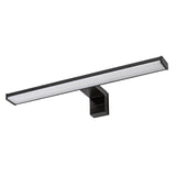 Bathroom Wall Sconce, Seyra, LED 8W, 4000K, 650 lm, L40 cm, Black, IP44, 75112