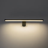 Bathroom Wall Sconce, Seyra, LED 8W, 4000K, 650 lm, L40 cm, Black, IP44, 75112