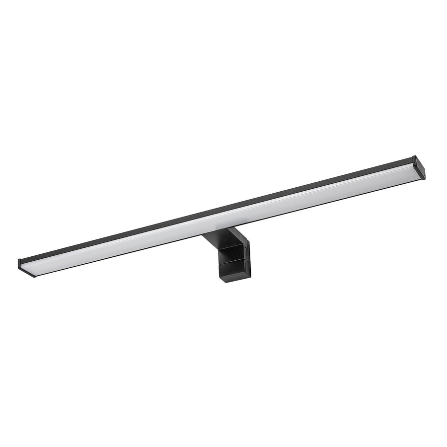Bathroom Wall Sconce, Seyra, LED 12W, 4000K, 910 lm, L60 cm, Black, IP44, 75113