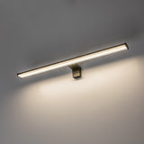 Bathroom Wall Sconce, Seyra, LED 12W, 4000K, 910 lm, L60 cm, Black, IP44, 75113