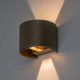 Outdoor Wall Sconce, Virna, 5W LED, 420 lm, color temperatures 2700, 4000, 6500 K, IP54, gray-beige, 77217