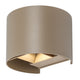 Outdoor Wall Sconce, Virna, 5W LED, 420 lm, color temperatures 2700, 4000, 6500 K, IP54, gray-beige, 77217
