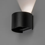 Outdoor Wall Sconce, Virna, 5W LED, 420 lm, color temperatures 2700, 4000, 6500 K, IP54, black, 77218