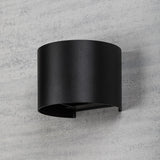 Outdoor Wall Sconce, Virna, 5W LED, 420 lm, color temperatures 2700, 4000, 6500 K, IP54, black, 77218