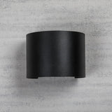 Outdoor Wall Sconce, Virna, 5W LED, 420 lm, color temperatures 2700, 4000, 6500 K, IP54, black, 77218