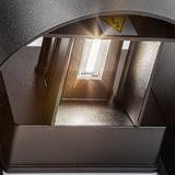 Outdoor Wall Sconce, Virna, 5W LED, 420 lm, color temperatures 2700, 4000, 6500 K, IP54, black, 77218