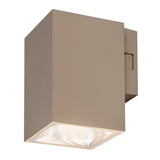 Outdoor Wall Sconce, Urfa, 9W LED, 900 lm, color temperatures 2700, 4000, 6500 K, H 11.5 cm, IP65, gray-beige, 77216