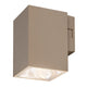 Outdoor Wall Sconce, Urfa, 9W LED, 900 lm, color temperatures 2700, 4000, 6500 K, H 11.5 cm, IP65, gray-beige, 77216