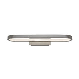 Bathroom Wall Sconce, Odran, LED 15W, 1200 lm, 4000 K, L 40 cm, gunmetal, IP44, 75114