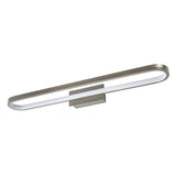 Bathroom Wall Sconce, Odran, LED 18W, 1350 lm, 4000K, L60 cm, gunmetal, IP44, 75115
