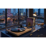 Blaupunkt Automatic Vinyl Turntable, BT, USB, Audio-Technica Cartridge, Plays 7" and 12" Records, Varsovia AT100BT