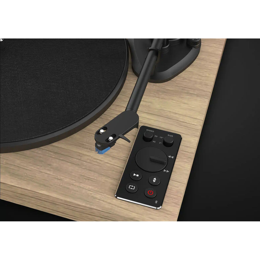 Blaupunkt Automatic Vinyl Turntable, BT, USB, Audio-Technica Cartridge, Plays 7" and 12" Records, Varsovia AT100BT