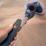 Vileda Steam Plus Pro Steam Mop, kills 99.9% of bacteria, heats up quickly, suitable for all types of floors, 180839