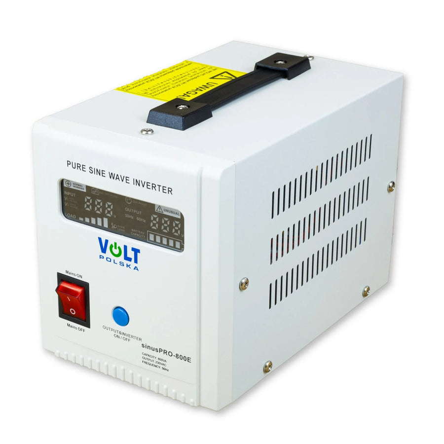 Sinus Pro 800 E Uninterruptible Power Supply, 12/230 V, continuous power 500 W, total power 800 VA, 3SP080012E
