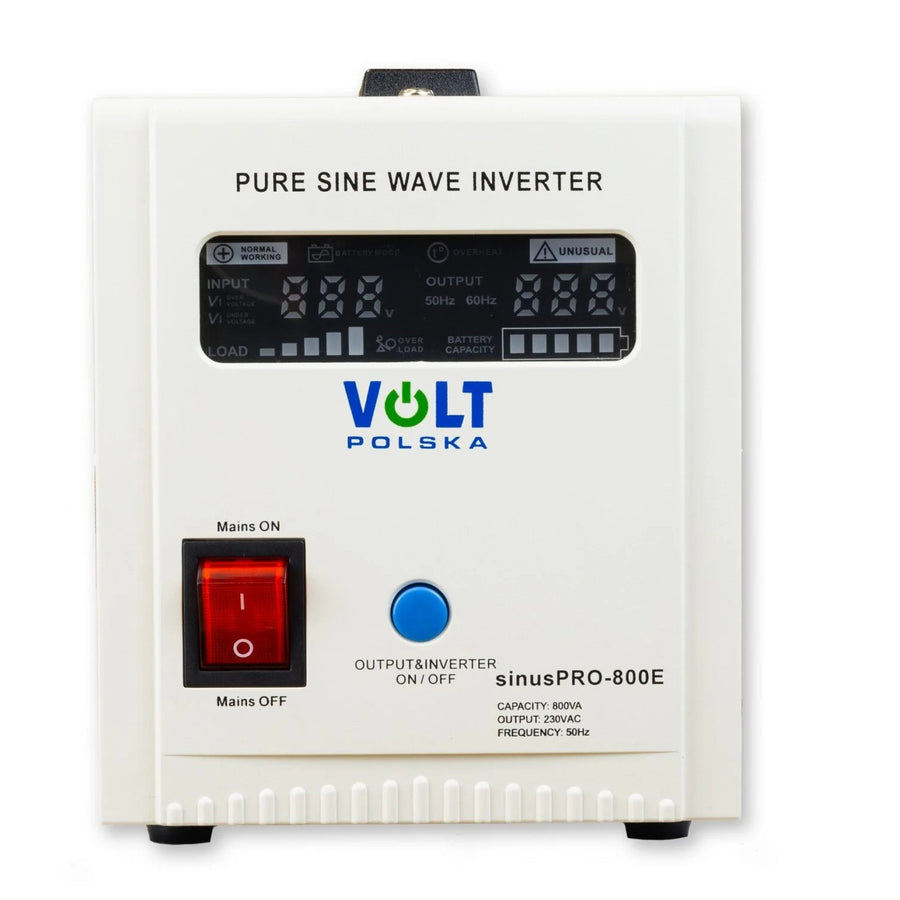 Sinus Pro 800 E Uninterruptible Power Supply, 12/230 V, continuous power 500 W, total power 800 VA, 3SP080012E
