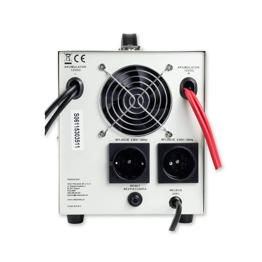 Sinus Pro 1500 E Uninterruptible Power Supply, 12/230 V, continuous power 1050 W, total power 1500 VA, 3SP091512E