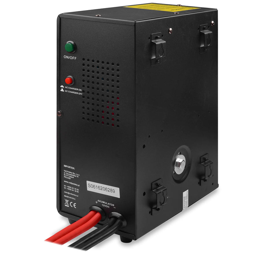 Sinus Pro 1000 W Uninterruptible Power Supply, 12/230 V, continuous power 700 W, total power 1000 VA, 3SP100012W